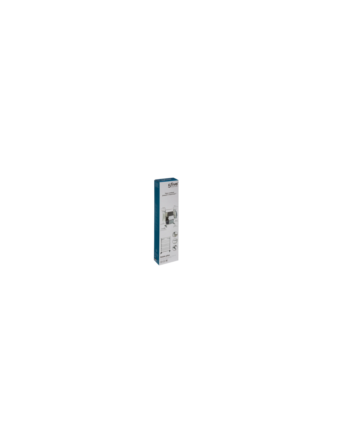 STENDIBIANCHERIA 157306 INOX 174X62X125CM MODULABILE