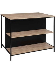 MOBILE BAR 189643 ALIAJ 115X70X95CM NERO