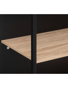 MOBILE BAR 189643 ALIAJ 115X70X95CM NERO