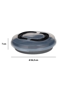 STAMPO CROSTATA 151311 26CM CON COPERCHIO