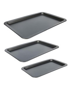 SET 3 TEGLIE 100146 METALLO 39X24/43X29/48X33CM