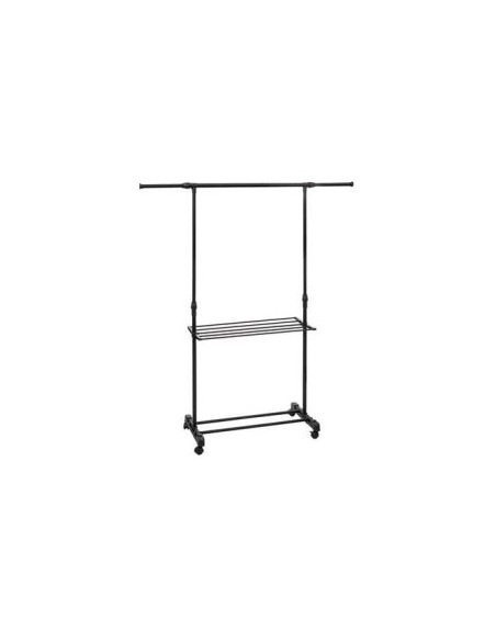 STENDIBIANCHERIA 193484 METALLO 145X41X160CM NERO