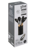 SET 7 UTENSILI 189394 CON CONTENITORE METALLO