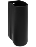 PATTUMIERA 186188A ARIANE 30LT INOX NERO