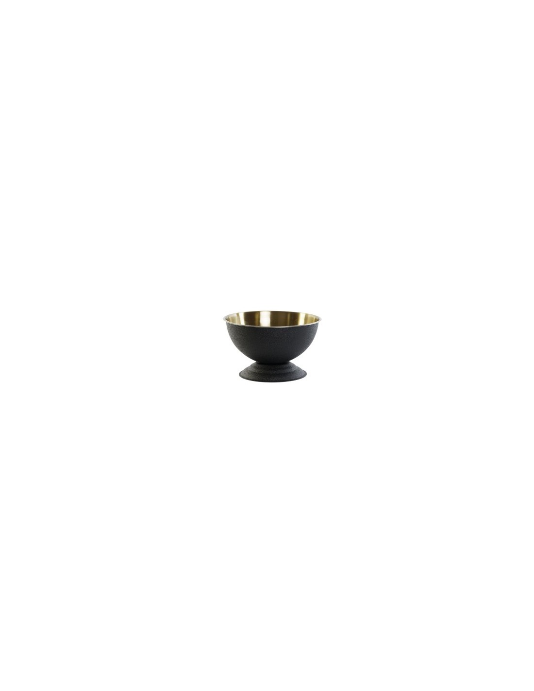 SECCHIELLO PORTABOTTIGLIE PC207763 INOX 40X40X23CM OPACO NERO