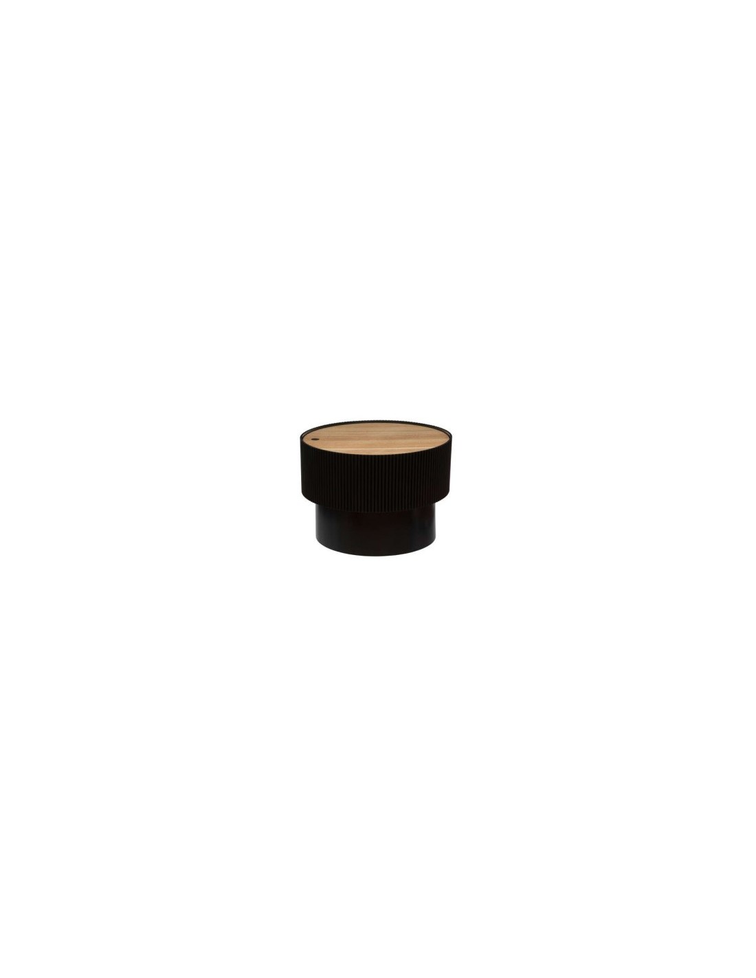 TAVOLINO 197741B ENOLA MDF NERO 55X38CM