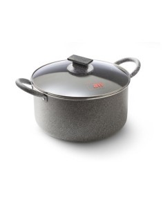 TUTTI INSIEME STONE CASSERUOLA 2M 32CM CON COPERCHIO VETRO