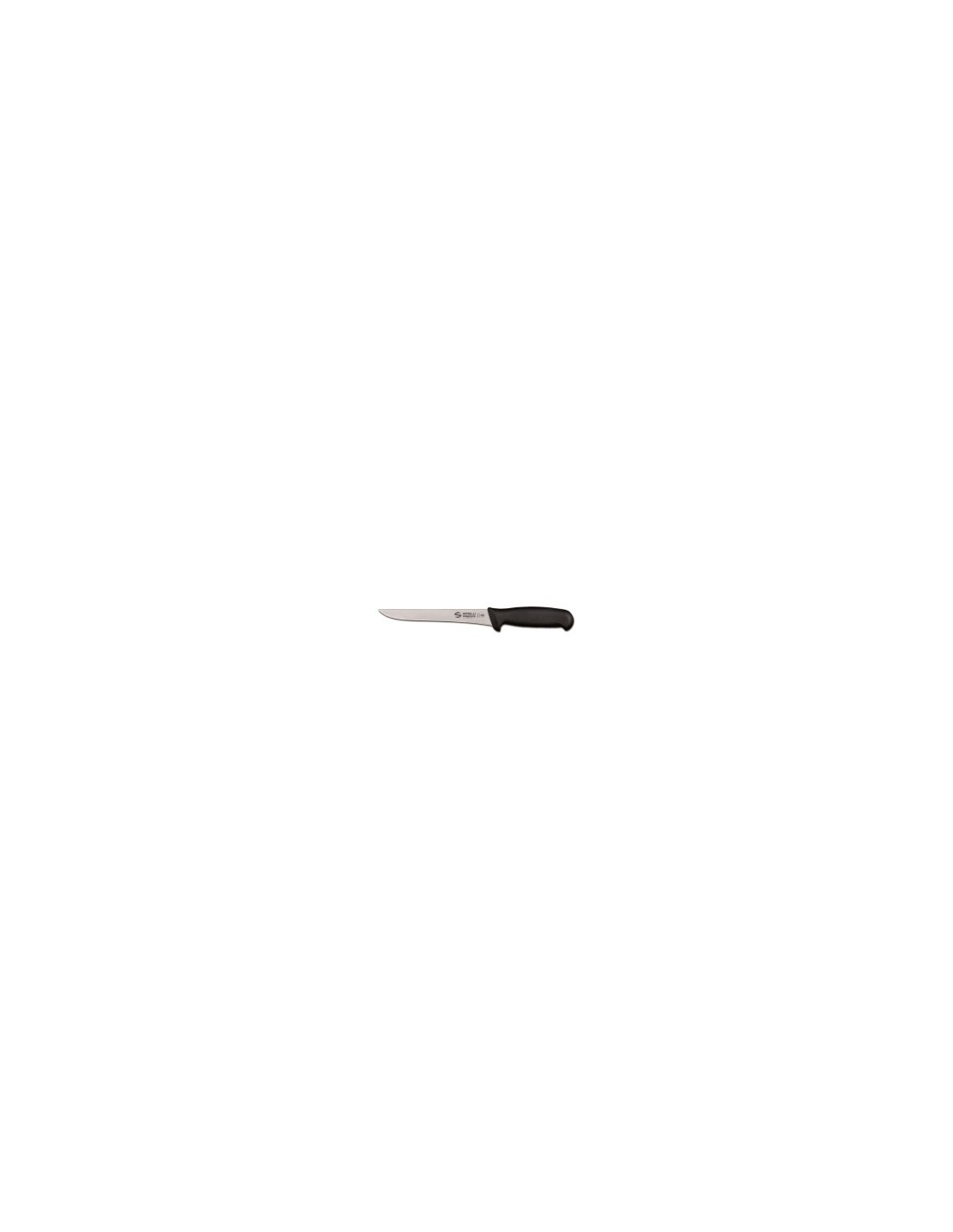 COLTELLO DA DISOSSO STRETTO IN ACCIAIO INOX 18CM 5307.18 su TreG In...