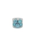 SET 8PALLE VETRO 8CM 2ASS.BLU (10251603-8/BL-S M) su TreG Ingrosso