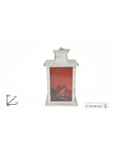 LANTERNA 957550 CON FUOCO LED BIANCO su TreG Ingrosso