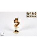 ANGELO C/CORONA BIANCO GLITTER 14 CM 4 ASS A203353/4-1 su TreG Ingr...