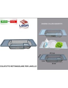 COLATUTTO 0691 RETTANGOLARE PER LAVELLO su TreG Ingrosso