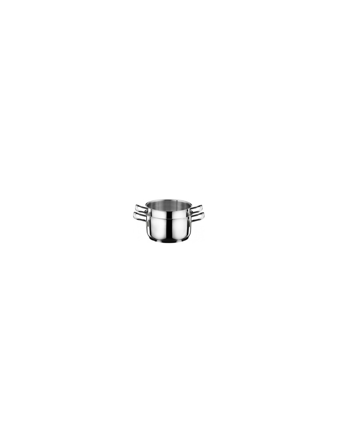 ANETT SET 2 CASSERUOLE 1185 22/24 INOX su TreG Ingrosso