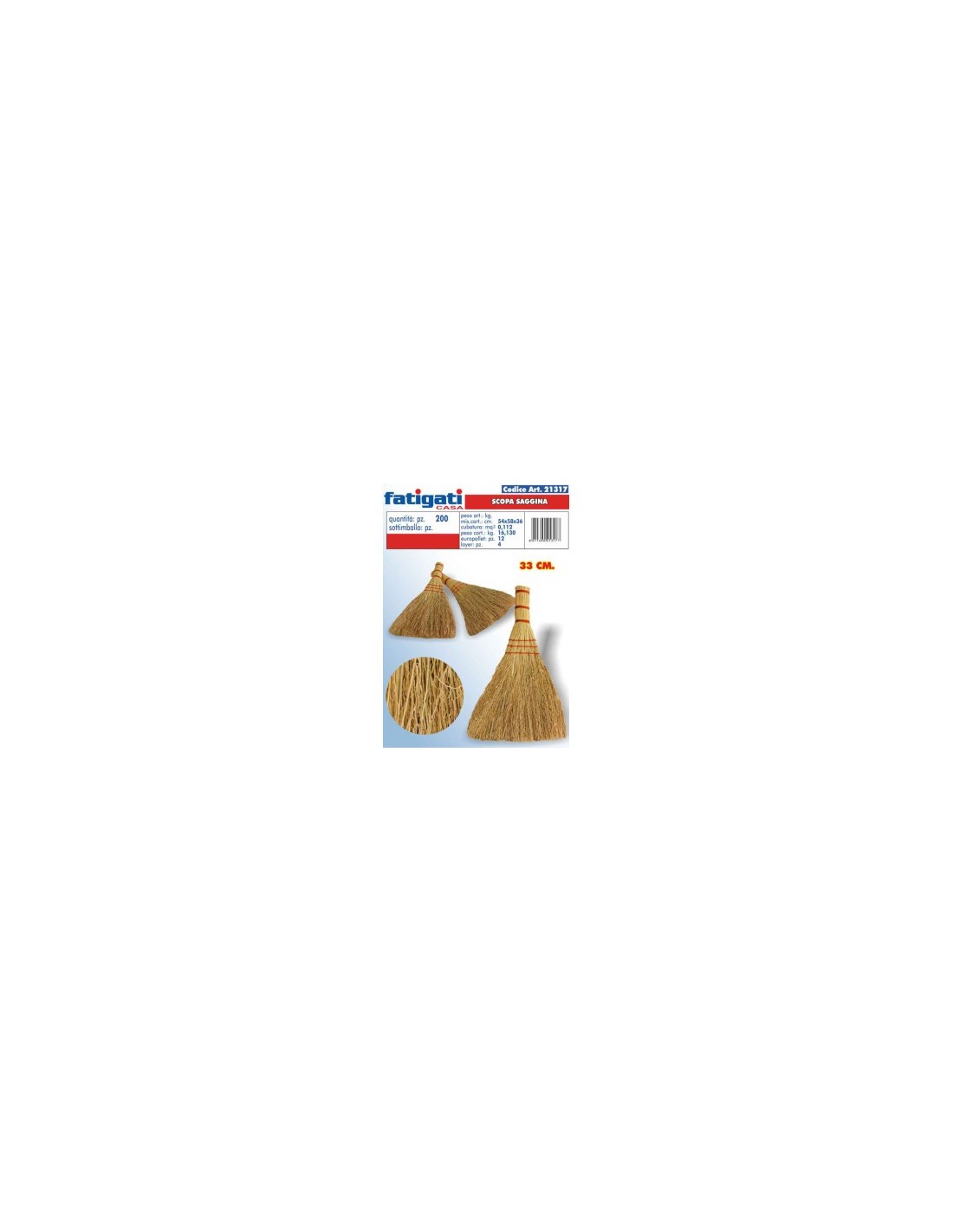 SCOPA 21317 SAGGINA 33CM