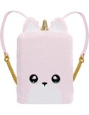 Na Na Na Surprise 3-in-1 Backpack Bedroom Unicorn Playset con Bambola Britney Sparkles, Zaino Unicorno Fuzzy Rosa