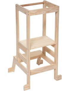 Torre di apprendimento montessoriana in legno 51x51x90cm 174249