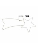 SERIE LUMINOSA 64492 STELLA COMETA 192LED 80CM B.CO FREDDO su TreG ...