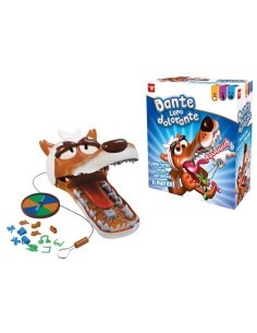 Rocco Giocattoli - Dante Lupo Dolorante, Gioco Interattivo, Aiuta il Lupo con Mal di Denti, Gioco per Bambini dai 4 Anni