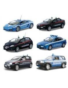 MODELLINO AUTO IN SCALA 1:24 POLIZIA E CARABINIERI su TreG Ingrosso