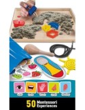 Montessori Work-box, 50 Esperienze, Scatola in Legno, Esperienze Sensoriali, Attività Educative - Lisciani Giochi