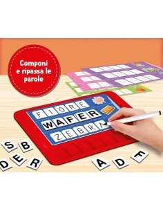 Carotina Penna Parlante, Vocabolario dei Bambini, Grande Consolle Didattica, Impara a Leggere e Scrivere -  Lisciani