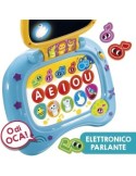CAROTINA Baby Laptop LED Screen, Laptop Elettronico Parlante con Luci e Melodie, Display Specchio, Gioco Educativo - Lisciani