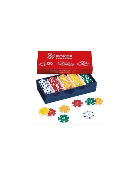 SCATOLA FICHES 003480 125 PEZZI CON VALORE su TreG Ingrosso