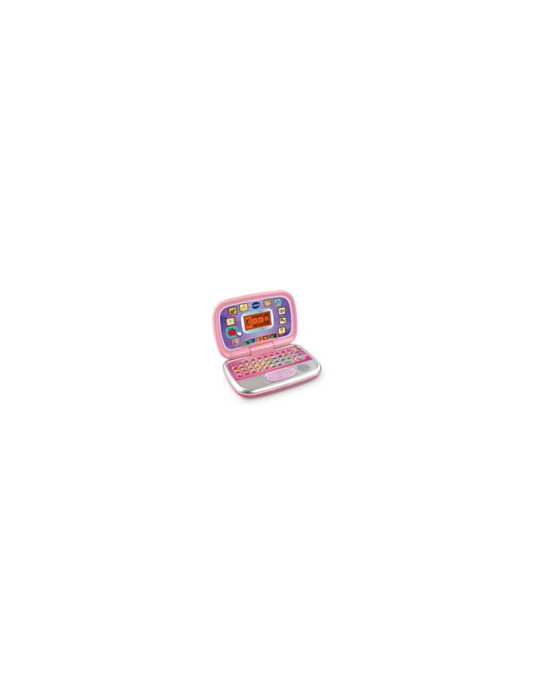 Computer Bit Smart Rosa, 20 Attività Educative, Schermo Interattivo, Personalizzabile, Tastiera QWERTY