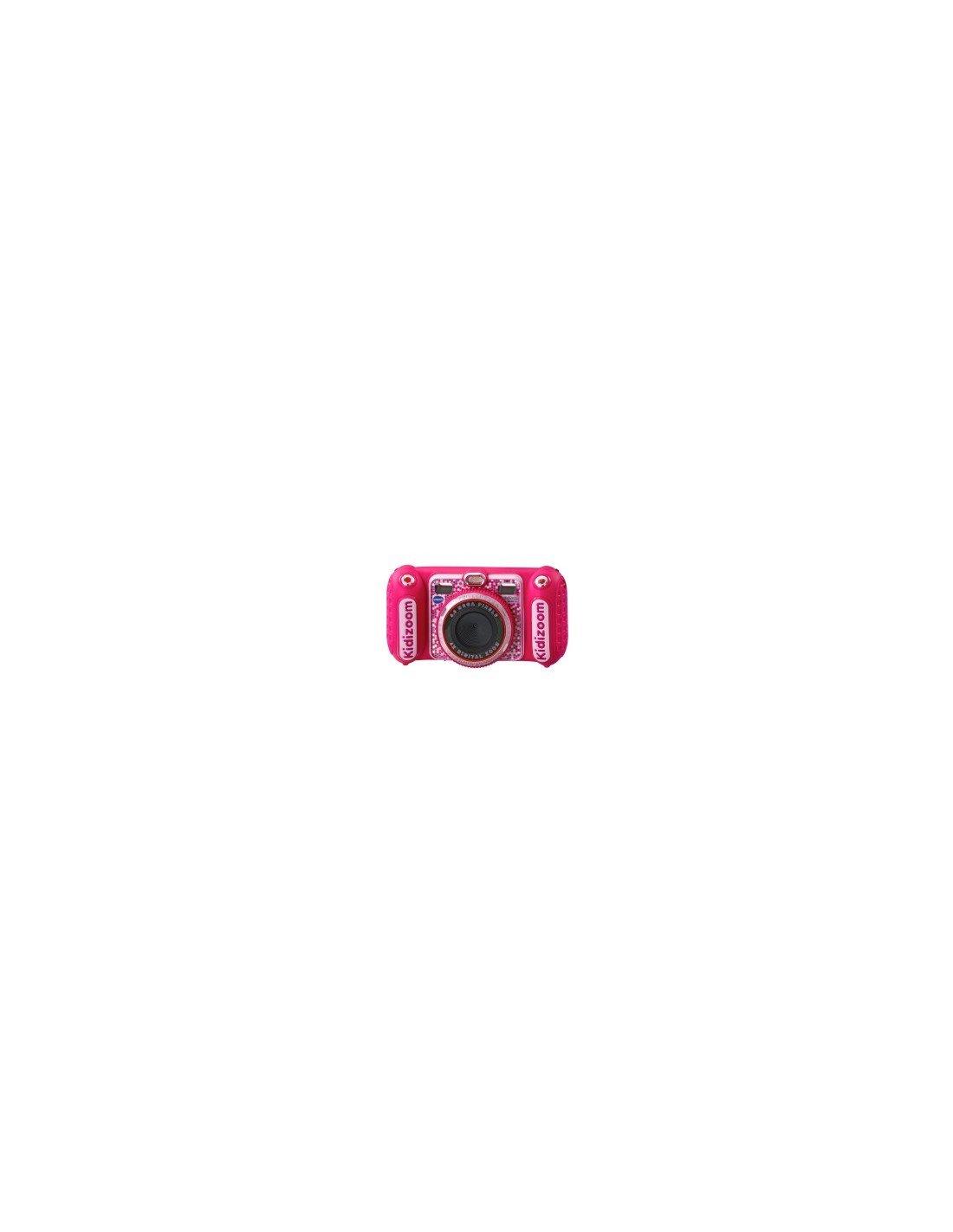 Fotocamera Kidizoom Duo Rosa, Doppia Lente, 5,0 MP Frontali, 2,0 MP Posteriori, 75 Filtri, Display 2,4", Antiurto