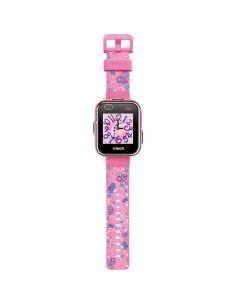 Orologio Smart Kidizoom Rosa, Smartwatch con Doppia Fotocamera e Videocamera, 8 Giochi e Sfide Sportive, Memoria 256 MB