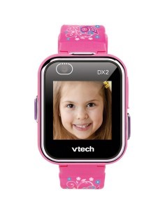 Orologio Smart Kidizoom Rosa, Smartwatch con Doppia Fotocamera e Videocamera, 8 Giochi e Sfide Sportive, Memoria 256 MB