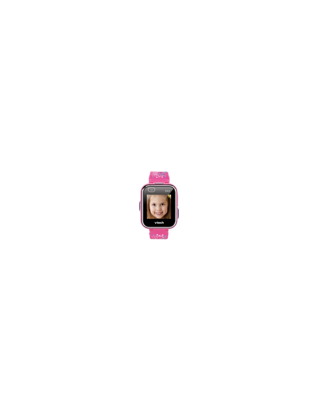 Orologio Smart Kidizoom Rosa, Smartwatch con Doppia Fotocamera e Videocamera, 8 Giochi e Sfide Sportive, Memoria 256 MB