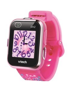 Orologio Smart Kidizoom Rosa, Smartwatch con Doppia Fotocamera e Videocamera, 8 Giochi e Sfide Sportive, Memoria 256 MB