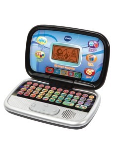 Computer Bit Smart Nero, 20 Attività Educative, Schermo Interattivo, Personalizzabile, Tastiera QWERTY