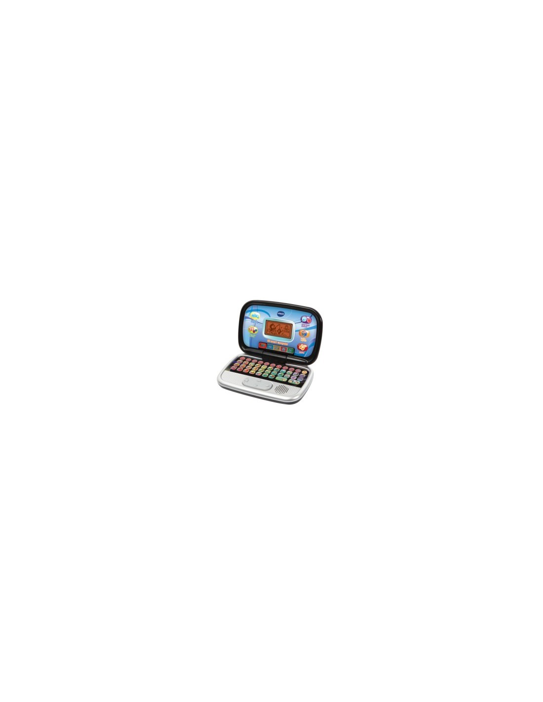 Computer Bit Smart Nero, 20 Attività Educative, Schermo Interattivo, Personalizzabile, Tastiera QWERTY