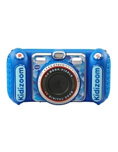 Fotocamera Kidizoom Duo Blu, Doppia Lente, 75+ Filtri, Ampio Display, Funzioni Extra, Resistente