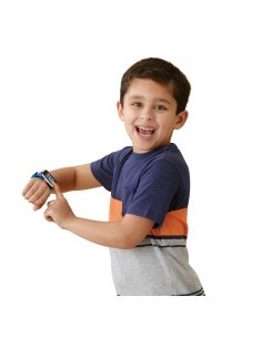 Orologio Smart Kidizoom Blu, Touch Screen a Colori, Doppia Fotocamera, Giochi, Sfide Sportive, Resistente e Sicuro
