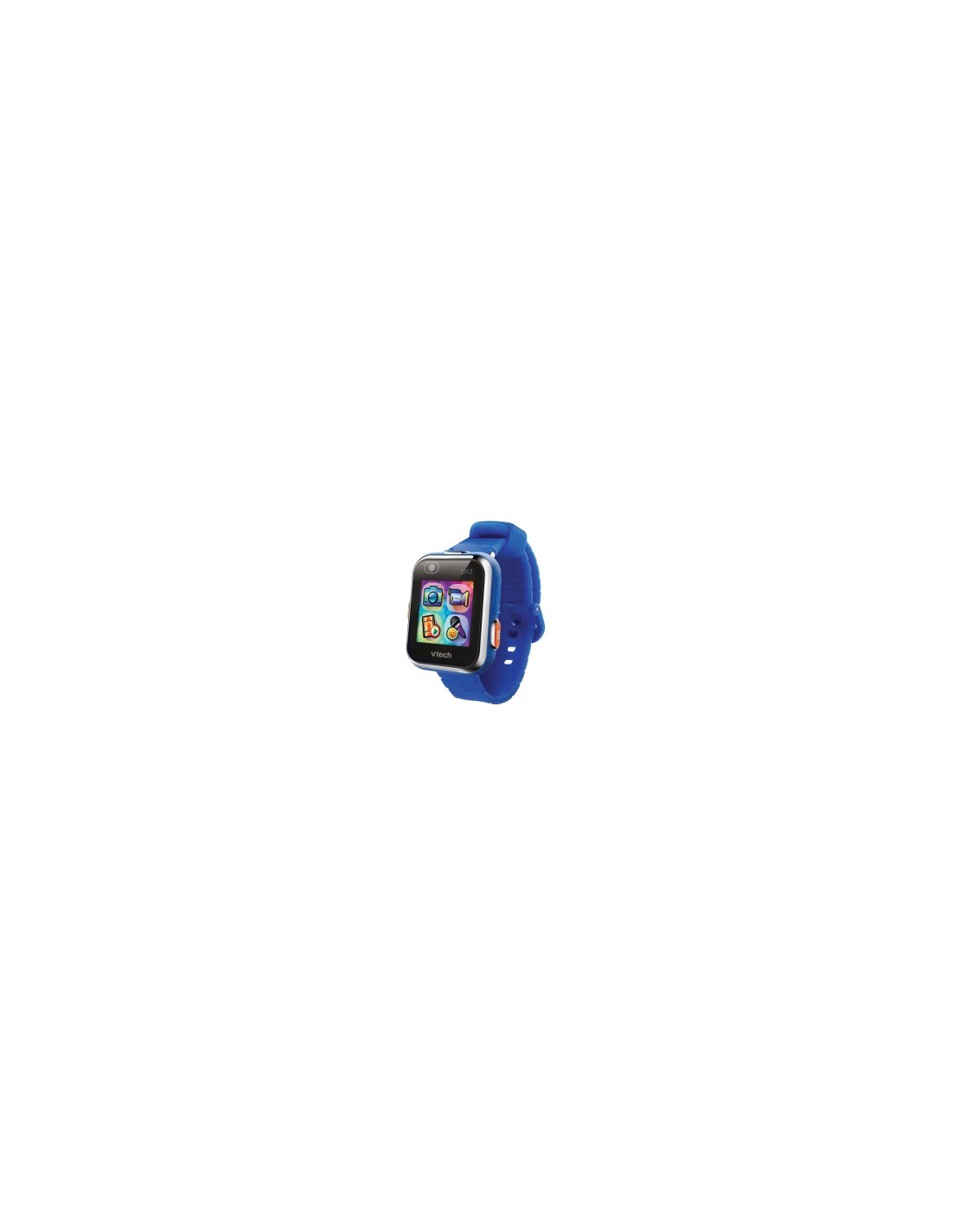 Orologio Smart Kidizoom Blu, Touch Screen a Colori, Doppia Fotocamera, Giochi, Sfide Sportive, Resistente e Sicuro