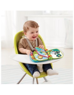 Baby Primo Libro Interattivo, Parlante e Musicale, 6 Canzoncine, 10 Melodie, Effetti Sonori, Giochi Educativi