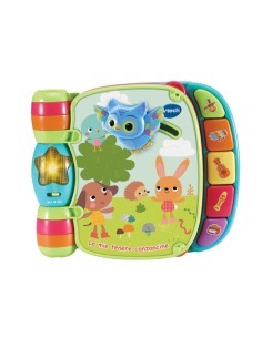 Baby Primo Libro Interattivo, Parlante e Musicale, 6 Canzoncine, 10 Melodie, Effetti Sonori, Giochi Educativi