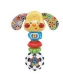 Baby Leo Sonaglinio Interattivo, Sonaglio con Sensore di Movimento e Pulsante Luminoso, Sviluppa Motricità Fine