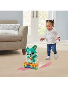 Baby Lord Cucciolo in Hoverboard, Cagnolino Interattivo con Sensori, Giochi Musicali e Educativi, Movimenti Automatici