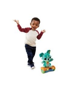 Baby Lord Cucciolo in Hoverboard, Cagnolino Interattivo con Sensori, Giochi Musicali e Educativi, Movimenti Automatici