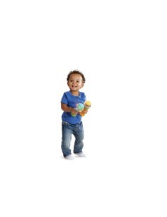 Baby Maracas Luci e Suoni, Strumento Musicale Interattivo, Maracas Educative con 6 Pulsanti e 15 Melodie, Gioco Bilingue