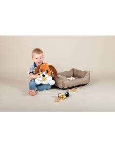 Baby Fido Parla e Gioca, Cagnolino Peluche Interattivo, Apprendimento Divertente, Ripete e Movimento, 3 Livelli di Sviluppo