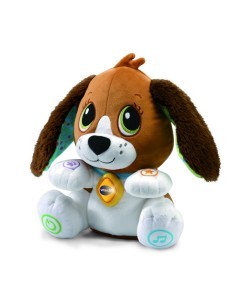 Baby Fido Parla e Gioca, Cagnolino Peluche Interattivo, Apprendimento Divertente, Ripete e Movimento, 3 Livelli di Sviluppo