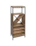 MOBILE BAR 166682 MDF/METALLO 60X31X160CM su TreG Ingrosso