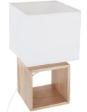 LAMPADA 155360 POJO LEGNO 18X18X32CM