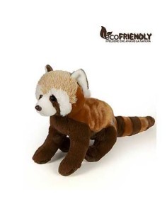 PELUCHE 27589 PANDA ROSSO SEDUTO 26CM su TreG Ingrosso