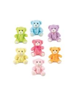 PELUCHE 24799 ORSETTO SEDUTO 25CM ASSORTITO